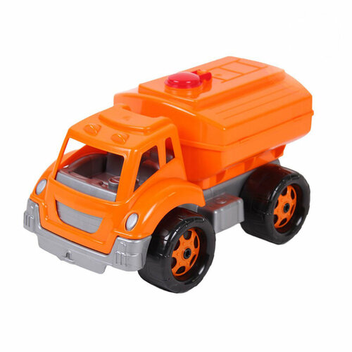 Бензовоз машинка игрушечная для игр с водой и песком оранжевая 31 см технок бензовоз игрушка / грузовик бензовоз дальнобойщик
