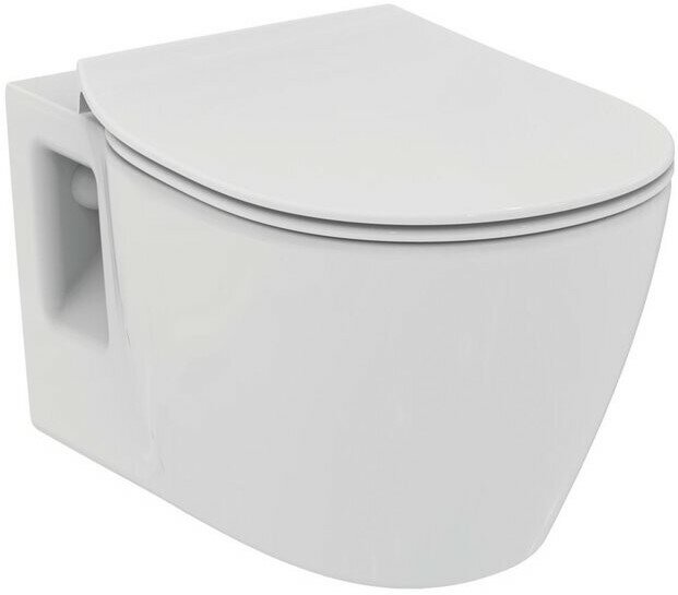 Унитаз подвесной Ideal Standard Connect E803501, тонкое сиденье с микролифтом