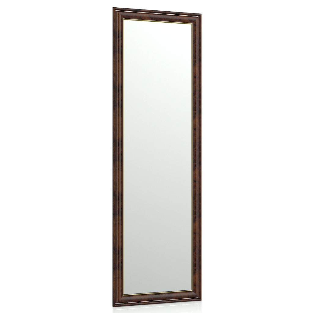 Зеркало 120Б корень ШхВ 40х120 см зеркала для офиса прихожих и ванных комнат горизонтальное или вертикальное крепление