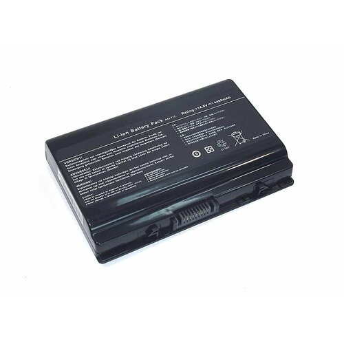 Аккумуляторная батарея для ноутбука Asus A42-T12 14.8V 4400mAh OEM черная аккумулятор для ноутбука asus t12