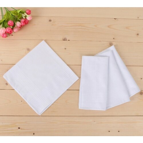 фото Носовой платок , белый renatex