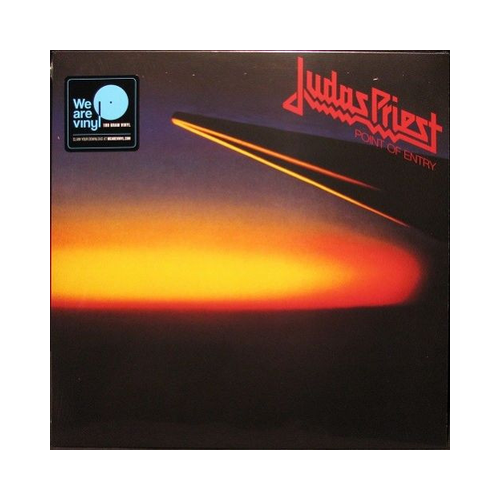 Judas Priest - Point of Entry, 1xLP, BLACK LP judas priest ram it down 1xlp black lp