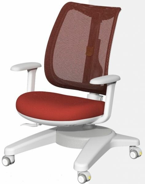 фото Растущее кресло Falto Kids Optima обивка сетка/ткань, для детей от 3 до 18 лет, макс. нагрузка 110 кг, съемный чехол красный