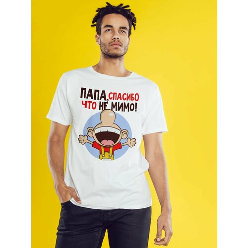 фото Футболка, размер 2xl, белый нет бренда