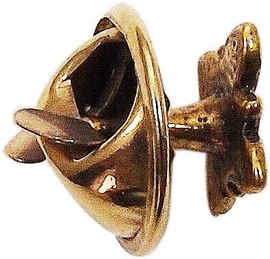 Значок Мастерская Алешиных, желтый — фото 1