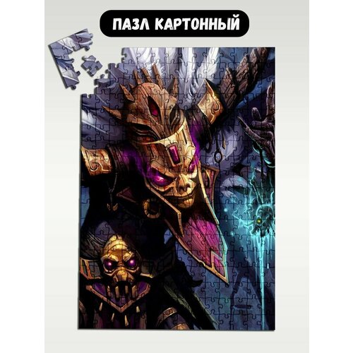 Пазл картонный 39,5х28 см, размер А3, 300 деталей, модель игра Diablo III Eternal - 769 пазл картонный 29x20 см размер а4 120 деталей модель игра mafia iii 1065