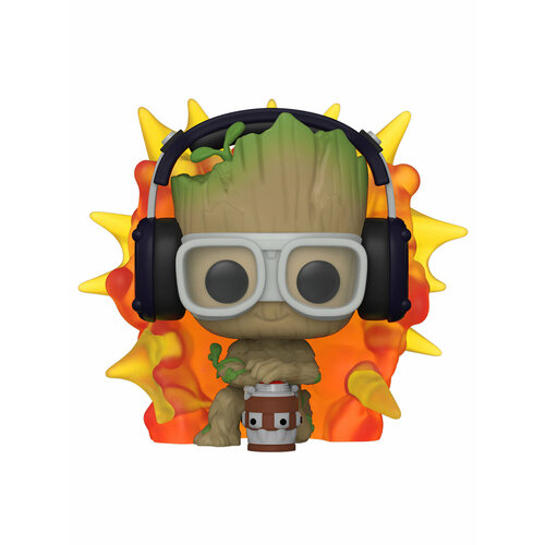 Фигурка Funko POP! Bobble Marvel I Am Groot Groot With Detonator (1195) 70653