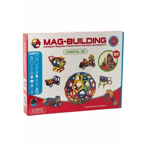 Конструктор Mag-Building Carnival GB-W138 конструктор mag building carnival gb w58