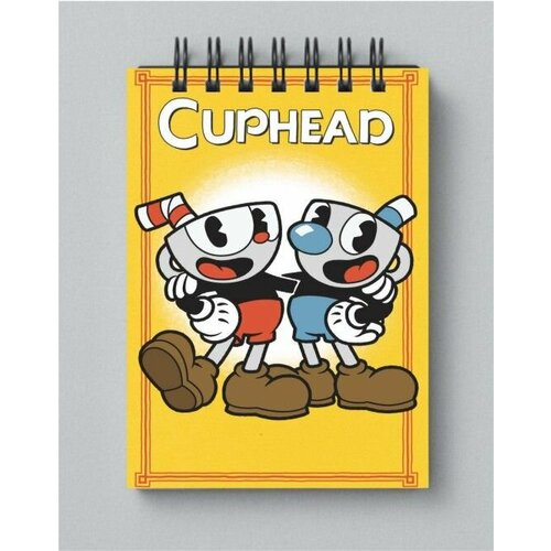 тетрадь cuphead капхед 9 а5 Блокнот Cuphead/ Капхед №9, А5