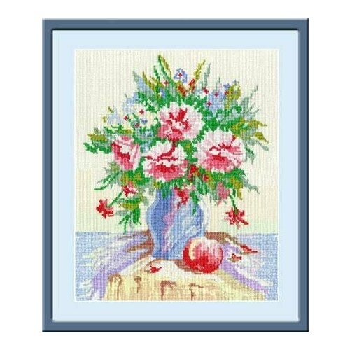 Набор для вышивания «Овен» 147 Букет цветов,26*30 см