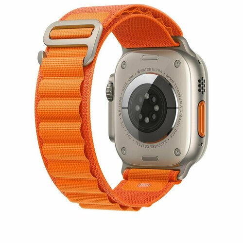 Ремешок Apple Watch 42 / 44 / 45 / Ultra 49 mm Alpine Loop Orange