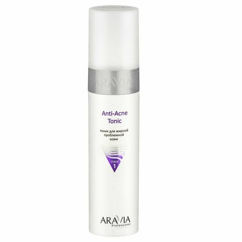 Aravia Тоник для жирной проблемной кожи / Anti-Acne Tonic 250 мл belnatur лосьон для жирной проблемной кожи гербал 250 мл