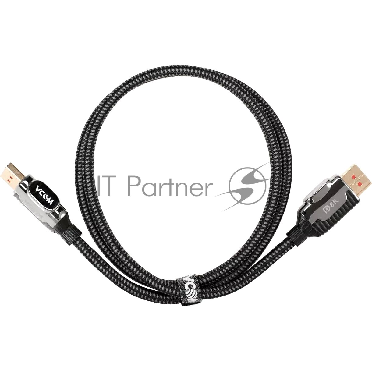 Кабель DisplayPort VCOM соединительный v1.4, 8K/60Hz, 1m - фото №11