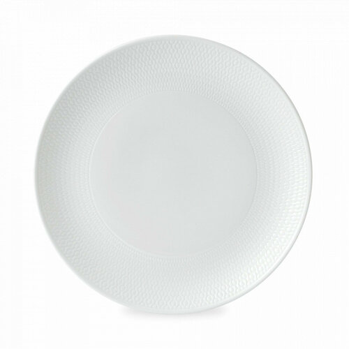 Тарелка закусочная, 24 см, костяной фарфор, белый WGW-40023839 Gio