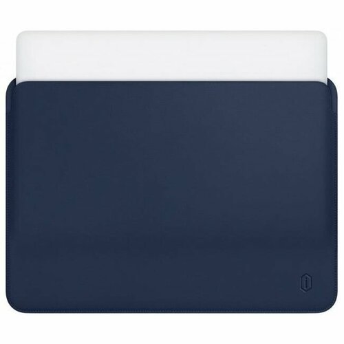 Чехол WIWU Skin Pro Leather Sleeve для Apple MacBook 12 blue