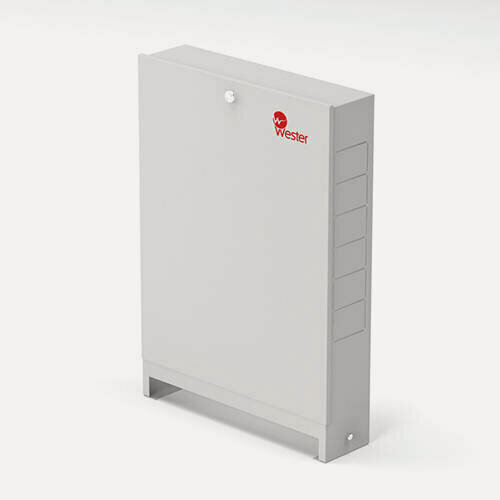 Изображение товара Шкаф распределительный накладной Wester ШРН-2 - 652x557x119 мм (с накладной дверцей)