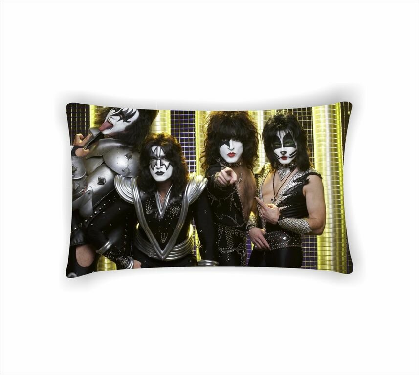 Подушка Kiss, Кисс №3, С двух сторон