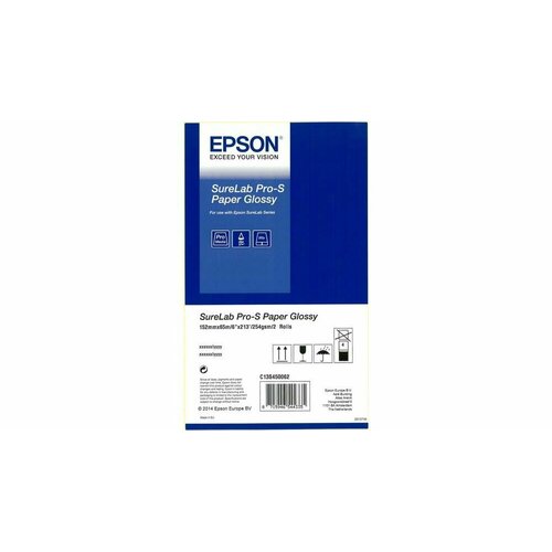 Фотобумага Epson SureLab Pro-S Paper Glossy C13S450062BP, 152x65 мм, глянцевая