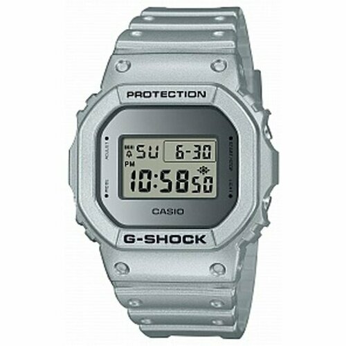 Наручные часы CASIO G-Shock DW-5600FF-8, серебряный, серый наручные часы casio g shock dw 5600ff 8 серебряный серый