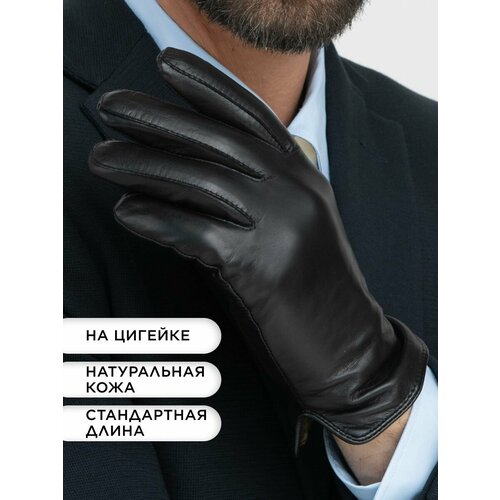 фото Перчатки , размер 9.5, черный clarissa