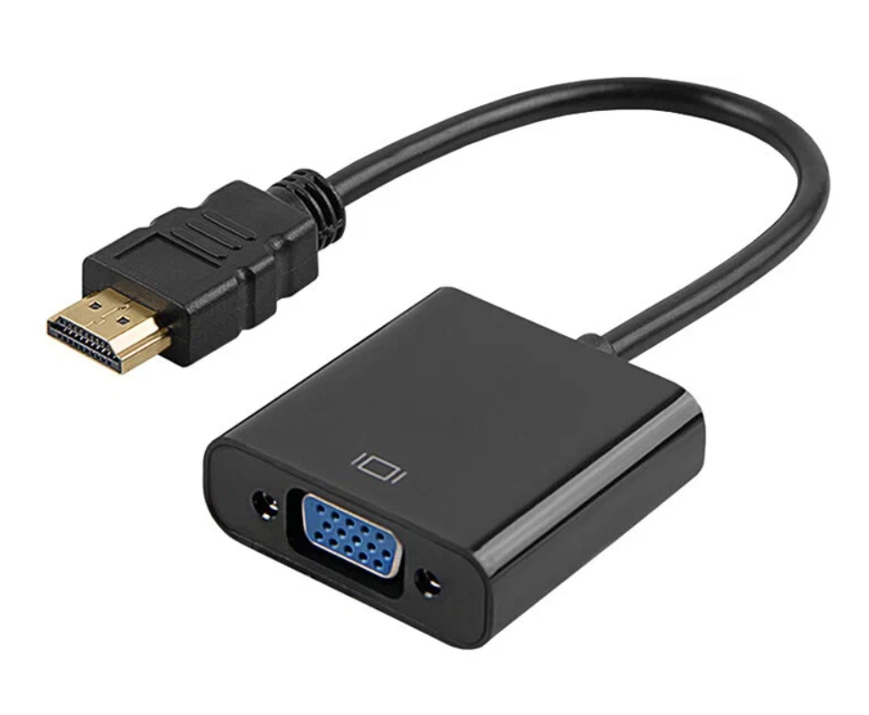Переходник Адаптер Hdmi - Vga / Кабель Для Видеокарты Монитора ...