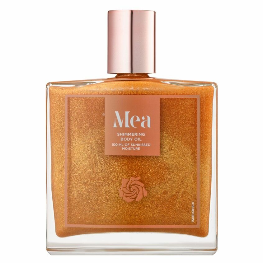 Масло - блеск Mea Shimmering, для тела, мерцающее, увлажняющее, 100мл