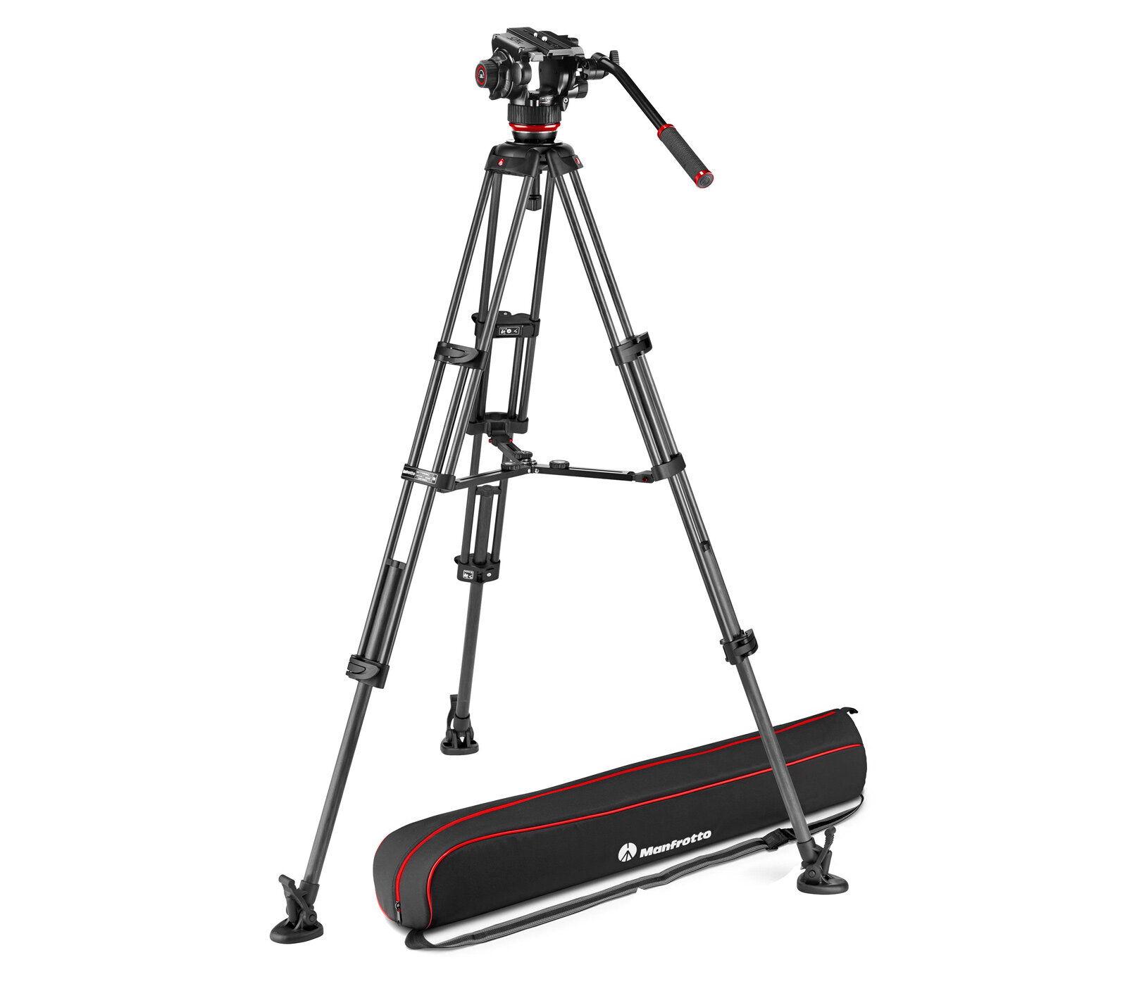 Штатив Manfrotto MVK504XTWINMС карбоновый, с головкой 504X, до 12 кг