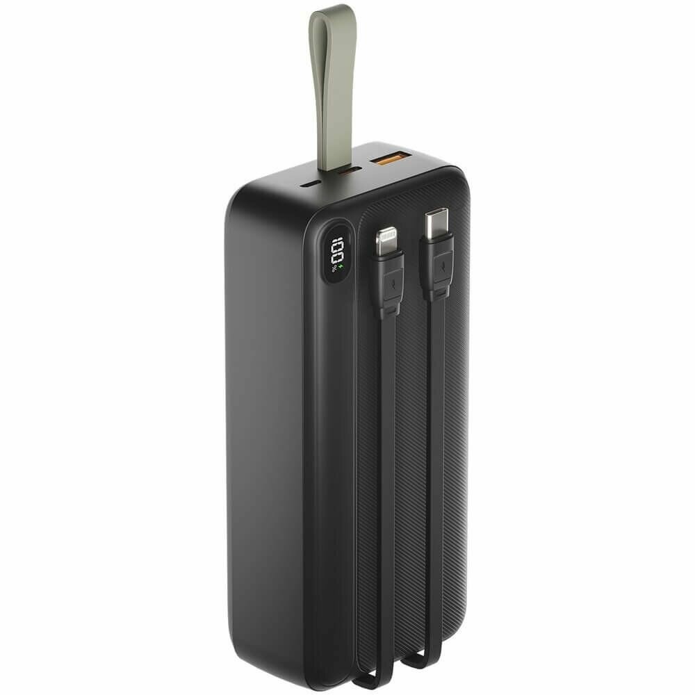 Внешний аккумулятор OLMIO L-30, 30000mAh, black - фото №9