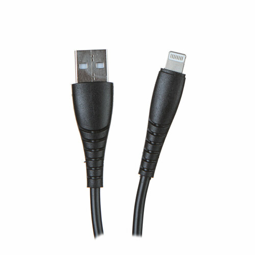 Аксессуар Red Line USB - Lightning 2А 1m Black УТ000036419 кабель red line touch usb to apple lighting 1m 3a white