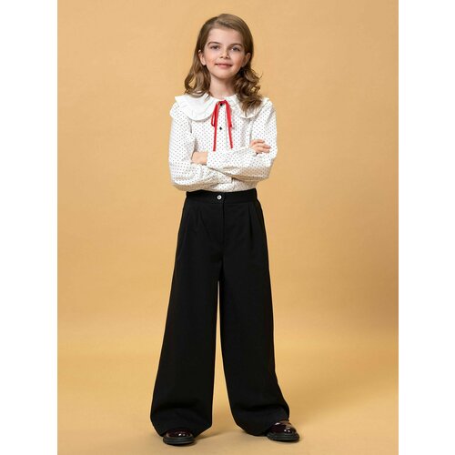 фото Брюки ole!twice, размер 134, черный