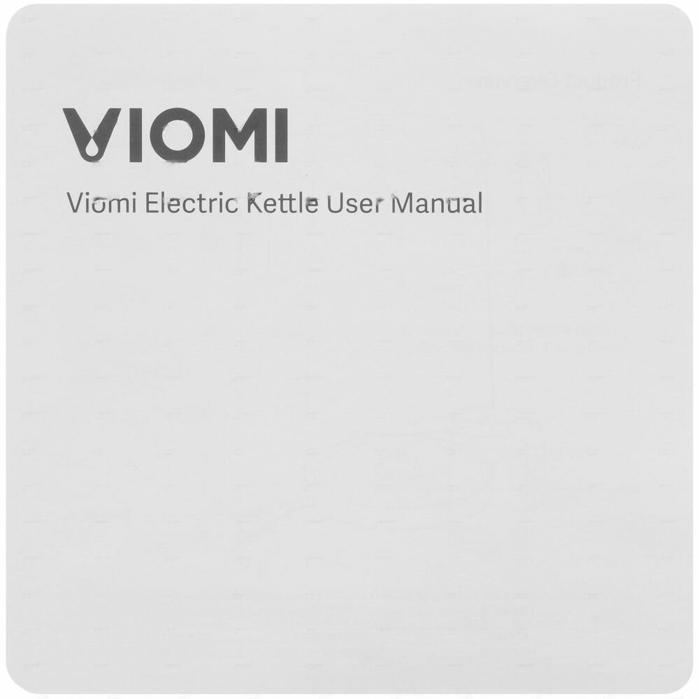 Чайник Viomi Mechanical Kettle Xiaomi - фото №19