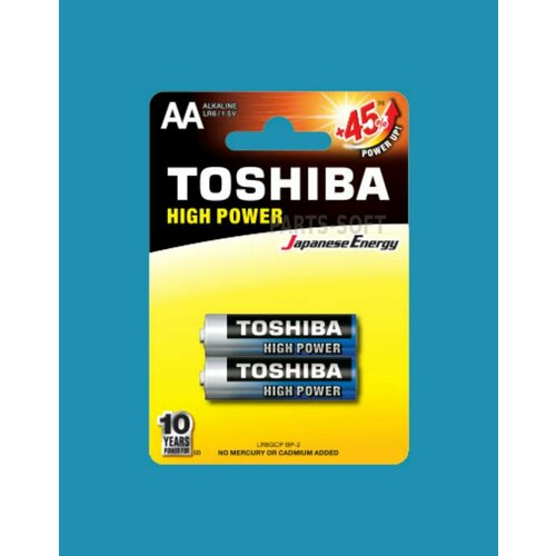 TOSHIBA LR6GCPBP2 Батарейка батарейка toshiba арт 27abp1c