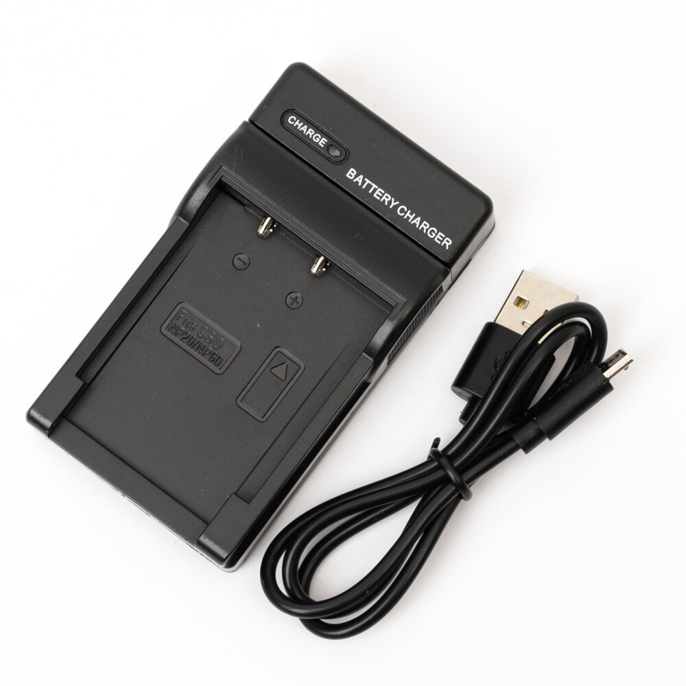 Зарядное устройство DOFA USB для аккумулятора Casio NP 20, Casio NP 60
