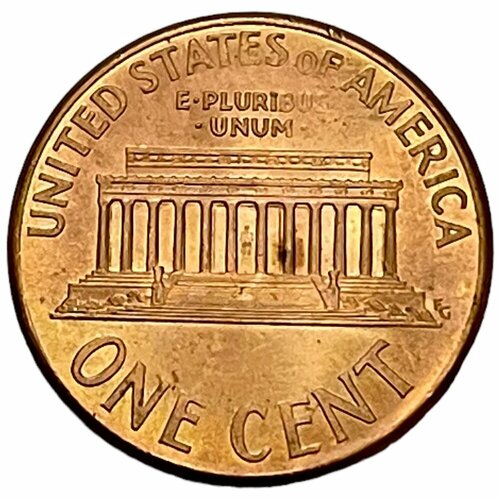 США 1 цент 2000 г. (Memorial Cent, Линкольн) (D)