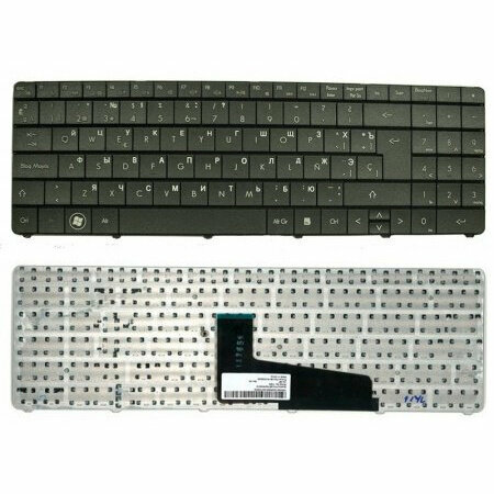 Клавиатура для ноутбука DNS K580, K580S, 0155959, 0158645 Quanta TWH K580S черная, с рамкой — фото 3