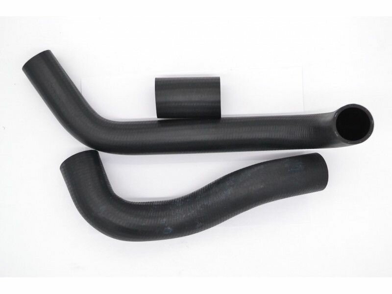 фото Патрубки радиатора УАЗ патриот без кондиционера (евро 2) дв. ЗМЗ409 (к-кт из 3-х шт.) черные VRT