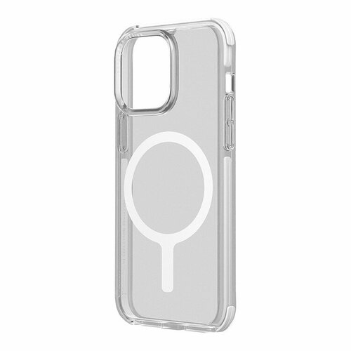 Uniq для iPhone 15 чехол Combat AF White (MagSafe) бесцветный, белый