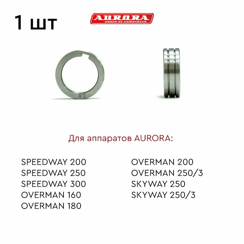 Ролик AURORA сталь 0.8-1.0мм (для SPEEDWAY 200, 250, 300 / OVERMAN 160, 180, 200, 250,250/3)