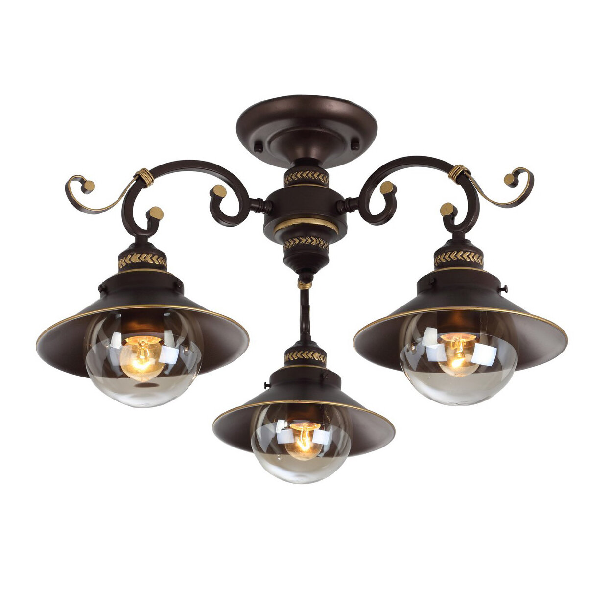Люстра потолочная Arte lamp A4577PL-3CK GRAZIOSO