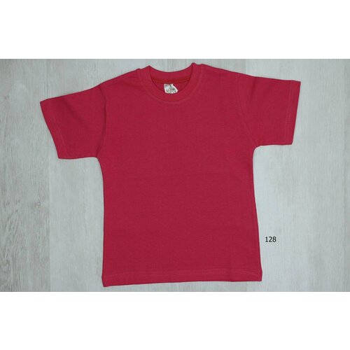 фото Футболка mimic, размер 104, красный