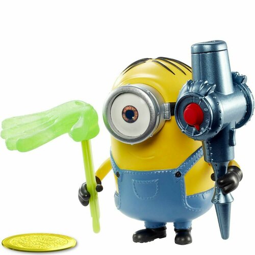 Фигурка Стюарт 9,5 см "Липкая рука" Грювитация Миньоны Minions микс, разноцветный