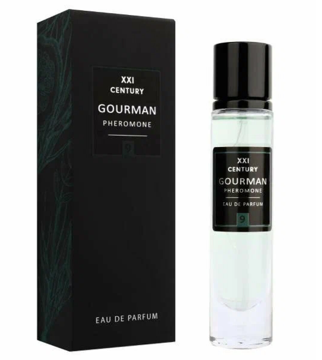 Парфюмерия XXI века Мужской Gourman №9 Eau de Parfum Парфюмированная вода с феромонами (edp) 13мл