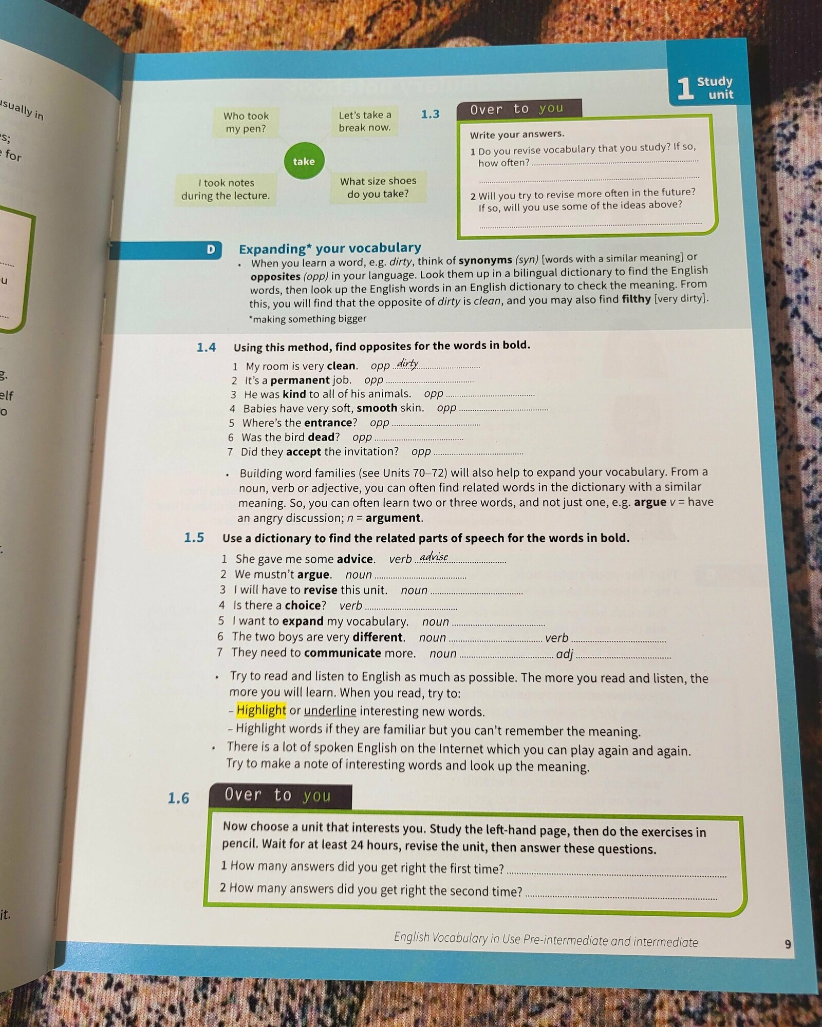 Stuart Redman "English Vocabulary in Use Pre-intermediate and Intermediate Book with Answers: Vocabulary Reference" мелованная - фото №7