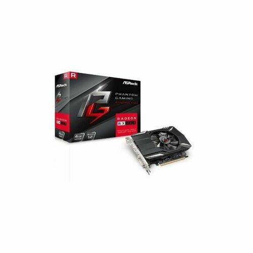 Видеокарта ASRock RX550 4GB Phantom Gaming 128-bit GDDR5 DP HDMI DVI