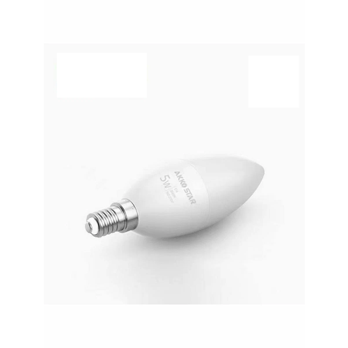 Светодиодная (LED) лампа AKKOSTAR C37 5W-E14 (6500K)