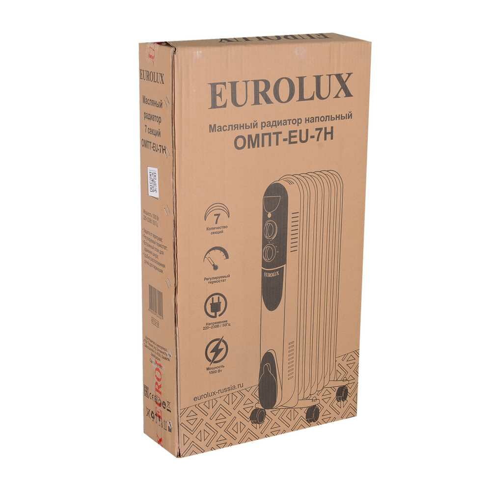 Масляный радиатор ОМПТ-EU-7Н Eurolux - фото №12