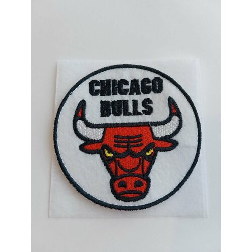 Нашивка, шеврон, патч chicago bulls на липе. Декор на одежду. нашивка шеврон патч chicago bulls на липе декор на одежду