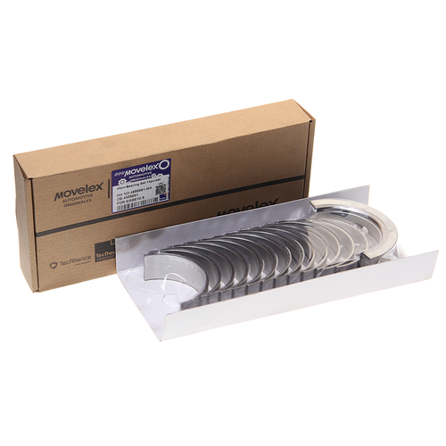 Вкладыши КАМАЗ дв. CUMMINS ISBe, ISDe, ISF 3.8.6BT коренные d=0.5 комплект 14шт. MOVELEX