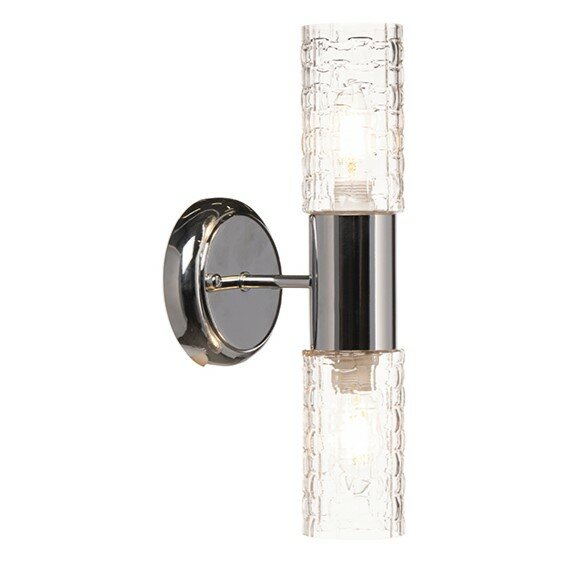 фото Бра Lamplandia L1570 VIITNA CHROME, 2*E14 макс 40Вт