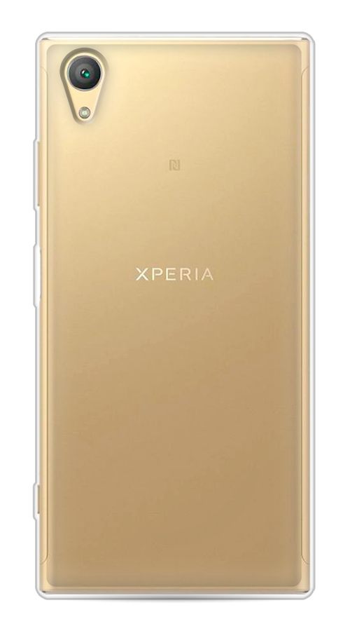 Силиконовый чехол на Sony Xperia XA1 plus / Сони Иксперия XA1 Плюс, прозрачный